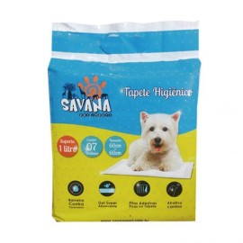 Tapete Higinico Alta Absoro 60x60cm - Com 7 Unidades